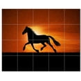 thumbnail image 1 of Horse Photo Ceramic Tile Mural Kitchen Backsplash Bathroom Shower, 405259-XL54, 1 of 3