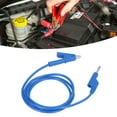 thumbnail image 4 of Banana Plug Test Leads, Electrical Portable Test Flexible Brass Cable Injection Molding Silicone Sheath  For Car Battery Blue, 4 of 8