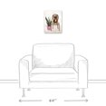 thumbnail image 3 of Creative Products Cheetah Chair Dog 1 11 x 14 Canvas Wall Art, 3 of 4