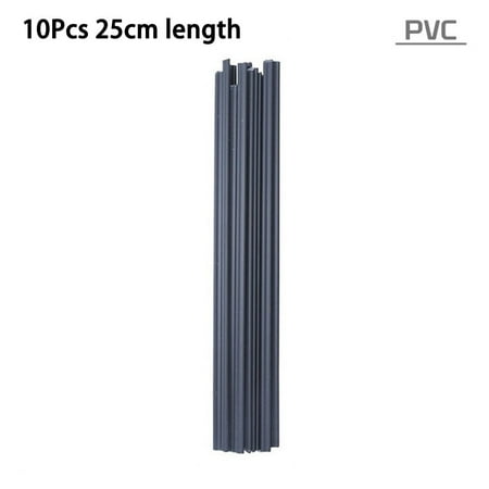 

10Pcs 9.84 Inch Plastic Welding Rods ABS/PP/PVC/PE Welding Sticks Bumper Repair