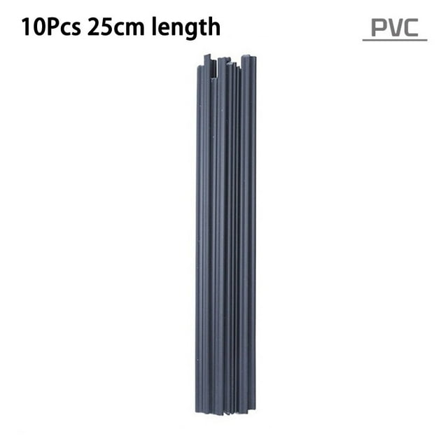 MYG 10Pcs 9,84 Pouces Tiges de Soudage en Plastique Abs / Pp / Pvc / Pe Soudure Bâtons Pare-Chocs Réparation