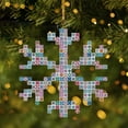 thumbnail image 3 of 2025 Shape Mica Ornament, Star Quilt Blocks Christmas Ornament 2025, I Heart Quilting, Ornament Announcement, Christmas Ornaments for Baby, 3 of 6