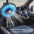thumbnail image 3 of Ventilador de Enfriamiento de Automóviles Ventilador de Black Metal de Servicio Pesado Portátil para Remolques RV RV SUV, 3 of 7