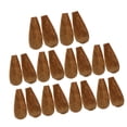 thumbnail image 3 of 10 pares de orejas de conejo, diademas de disfraz, suaves orejas de animales de peluche de doble cara para crear diademas con parches y de ani marrón, 3 of 8