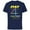 Navy, variant on Star Wars Lightsabers May The 4th Be With You 2022 - Short Sleeve Cotton T-Shirt for Adults - Customized-Black