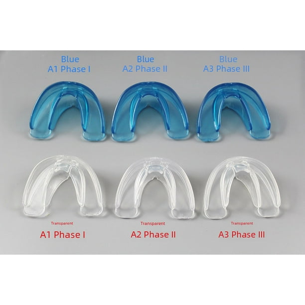 Brackets transparentes para adultos, protectores dentales, boxeo, deportes, anticolisión, caja antimordidas