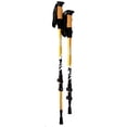 thumbnail image 4 of Xtrempro TK01-GD Hiking Trekking Poles Sticks Lightweight 7075 Aluminum Quick Flip-Lock Secure Cork Grip Handles, Gold, 4 of 10