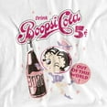 thumbnail image 2 of Betty Boop T-Shirt Boopsi Cola Unisex Graphic Tee For Men & Women, 2 of 7