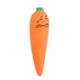thumbnail image 1 of Pelota antiestrés gigante de zanahoria de 14 cm (5,5 pulgadas), juguete antiestrés de verdura naranja jumbo, juguete sensorial ultra blando y moldeable de recuperación lenta para aliviar la ansiedad., 1 of 1