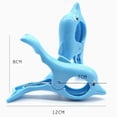 thumbnail image 2 of Alfileres para toallas de playa Alfileres de plástico reforzado para toallas de playa, mantas, ropa, alfombrillas, delfines X 4 piezas Fokelyi YQ-0692, 2 of 6