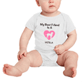 thumbnail image 2 of My Best Friend is A Vizsla Dog Funny Baby Romper Clothes, 2 of 5