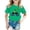 czb# Green563, variant on CUZIBR Boys Toddler Short Sleeve Shirts St. Patrick'S Day Fashionable Casual Letter Floral Print Round Neck T Shirt Top Basic Graphic Summer Soft Breathable Comfort Tshirts,Green,5-6 Years