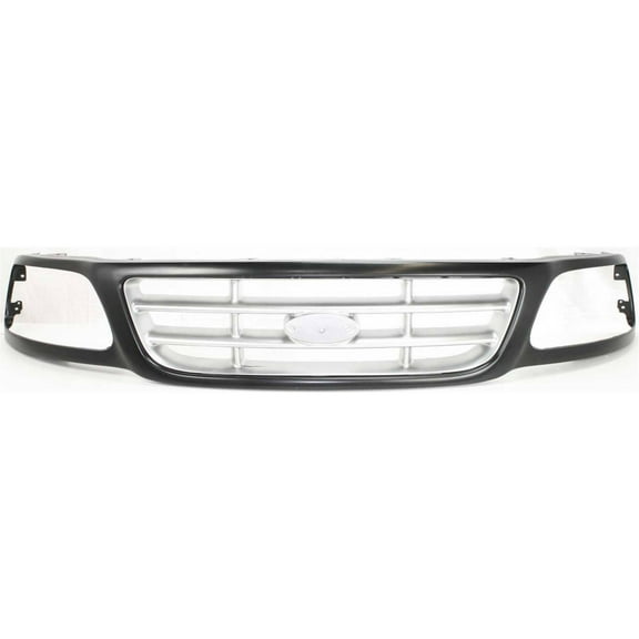 For Ford F-150 1999-2003 Grille | Black | w/Cross Bar | FO1200376 | 3L3Z8200DA