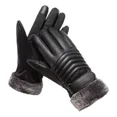 thumbnail image 1 of Guantes De Cuero Térmicos Impermeables Frio Para Moto Bici, 1 of 8