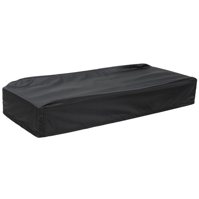 Grey Piano Keyboard Cover Made of Cotton for Dust Protection and Comfort Washable Reusable Fits Most Pianos