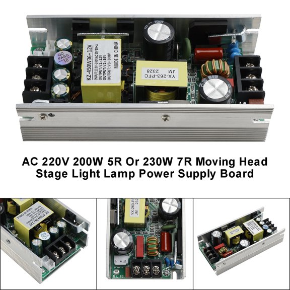 AC 220V 200W 5R Or 230W 7R Moving Head Stage Light Lamp Power Supply Board