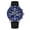 Black Blue, variant on Men's Analog Digital Watch, Large Face Dual Time Sport Watch Alarm, 3 time zones, stopwatch, day/date, EL backlight and 5ATM water resistance for work, travel and outdoor wear.