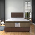 thumbnail image 1 of Restonic Base y Colchón Elegante Acabado Set de Cama y Box Choc (Individual), 1 of 4