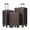 Brown, variant on Alvantor 3 Piece Luggage Sets, ABS Spinner Suitcase with TSA Lock (20"/24"/28", Orange)