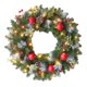 thumbnail image 1 of Corona navideña XCF 40 cm Adorno navideño artificial con luces 20 LED, 1 of 4