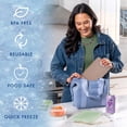 thumbnail image 3 of Fit & Fresh XL Slim Reusable Ice Packs for Lunch Boxes and Coolers, 4 Pack, 3 of 10