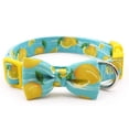 thumbnail image 2 of azuza Dog Collar with Bow Soft & Comfy Bowtie Dog Collar for Small Medium Large Dogs, 2 of 7