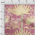 thumbnail image 2 of oneOone Cotton Flex Pink Fabric Tropical Plants Diy Clothing Quilting Fabric Print Fabric By Yard 40 Inch Wide, 2 of 4
