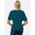 thumbnail image 3 of Womens Super Comfy Boat Neck Dolman Top Shirt, 3 of 4