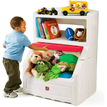Lift and Hide Bookcase Storage Chest, (Choose Your Color)