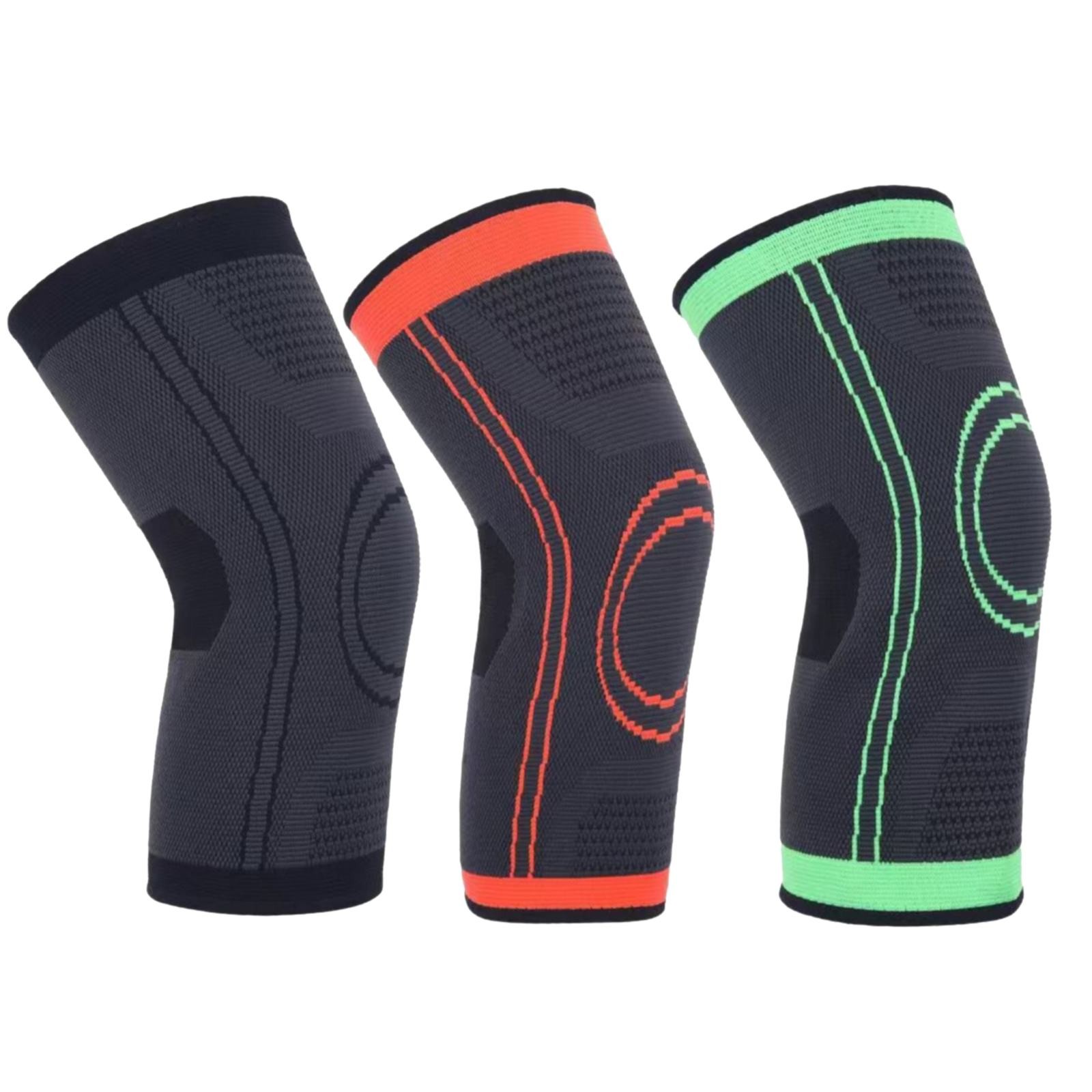 LHWEN Knee Braces Compression Sleeves Men Women Meniscus Tear Support Running Joint Recovery Sports Workout Breathable Lightweight Pad Fitness Hiking