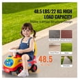 thumbnail image 3 of Toddler Ride On Car, Ages 1-3, Push Racer for Boys Girls, Sit to Stand Ride On Toy with Music, Horn & Storage, 3 of 7