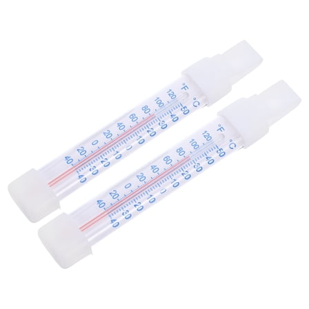 Milisten 2Pcs Freezer Temperature Gauge for Fridge and Cooler with Real Time Temperature Tracking