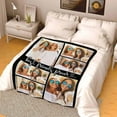 Customized Blanket with Photo Name Sisters Forever Personalized Friends ...