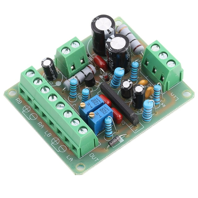 VU Meter Driver Board, Flexible 12V Power Amplifier, Adjustment 0.5W Metal Film Resistors Convenient For In-Vehicle Device Large Power ANGGREK Otros