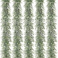 thumbnail image 1 of 5 Packs 30ft Artificial Eucalyptus Garlands Greenery Vines Faux Hanging Plants For Wedding Table Bac, 1 of 3