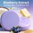 thumbnail image 3 of Blueberry Scented Shampoo Bar – Solid Shampoo Bar for Nourishing and Cleansing Hair,Sulfate-Free & Eco-Friendly,Refreshing Scent and Gentle Formula,Sustainable Hair Care,60g, 3 of 6