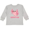 thumbnail image 3 of Inktastic Axolittle- Cute Baby Axolotl Boys or Girls Long Sleeve Toddler T-Shirt, 3 of 5