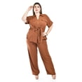 thumbnail image 1 of Set con detalle de cierre Roman Fashion /Tallas Extras, 2654 (Cafe) cafe 36, 1 of 4