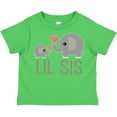 thumbnail image 3 of Inktastic Little Sister Elephant Girls Toddler T-Shirt, 3 of 5
