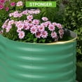 thumbnail image 2 of Jardin Surélevé en Acier Galvanisé Vert – Bac de Plantation Extérieur Étanche 4x2x2 Pi, Résistant à la Rouille, Assemblage Gratuit avec Outils, Métal Épais 0,6 mm pour Légumes, Fleurs et Fines Herbes – 120x60x60 cm, 2 of 8