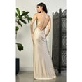thumbnail image 6 of May Queen MQ2026 Juniors Womens Glitter Corset Lace up Back High Slit Prom Gown, 6 of 10