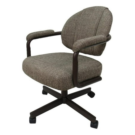 swivel metal caster dining chair product