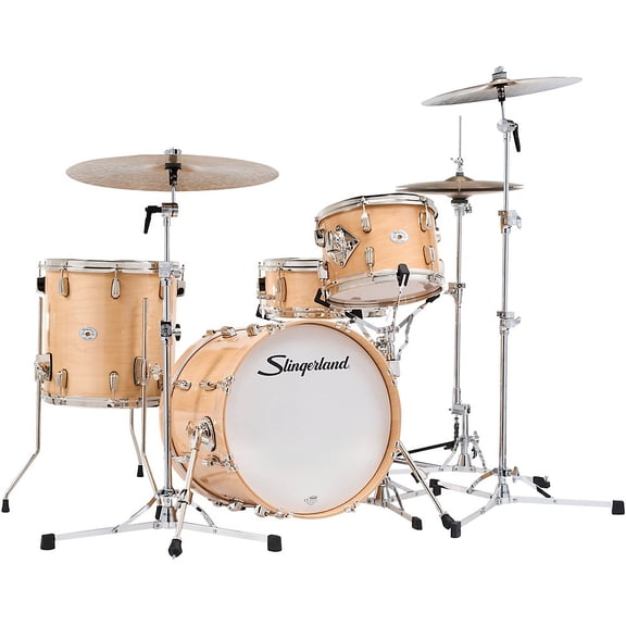 Slingerland Studio King 4-Piece Shell Pack With 18" Bass Drum Ventura Sand Lacquer