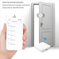 thumbnail image 3 of 2X Tuya Zigbee Smart Vibration Sensor Tilt Detector Home Security Protection Smart Life App Real-Time Monitor Alarm, 3 of 6