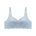 thumbnail image 1 of Women's Seamless Wireless Bra With Bunny Ear Design For Small Bust Push Up And Comfortable Undergarment, 1 of 3