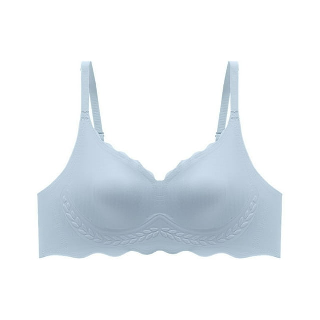 Women's Seamless Wireless Bra With Bunny Ear Design For Small Bust Push Up And Comfortable Undergarment