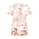 thumbnail image 5 of ICHUANYI Clearance Fashion Womens Casual Printed Square Neck Short Sleeve Buttons Tops Loose Blouses(Red, XXL) ICHUANYI WER2023081106590, 5 of 5