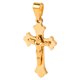 thumbnail image 3 of Amuleto de cruce, colgante de cruce de color duradero, colgante de cruce de oro, calidad premium, 3 of 9