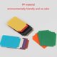 thumbnail image 2 of Divisor de tarjetas coleccionables Divisor de páginas de tarjetas multicolor Separador de tarjetas esmerilado para w/, púrpura, 2 of 5