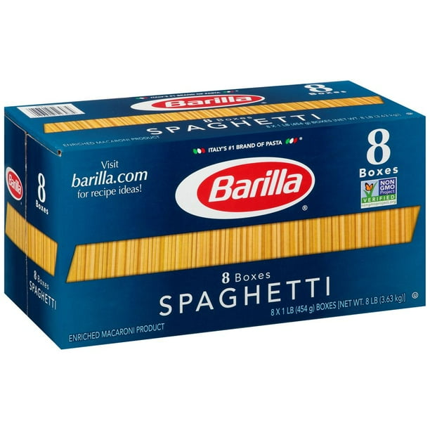 Product of Barilla Spaghetti Pasta 8 Pk. 16 oz.